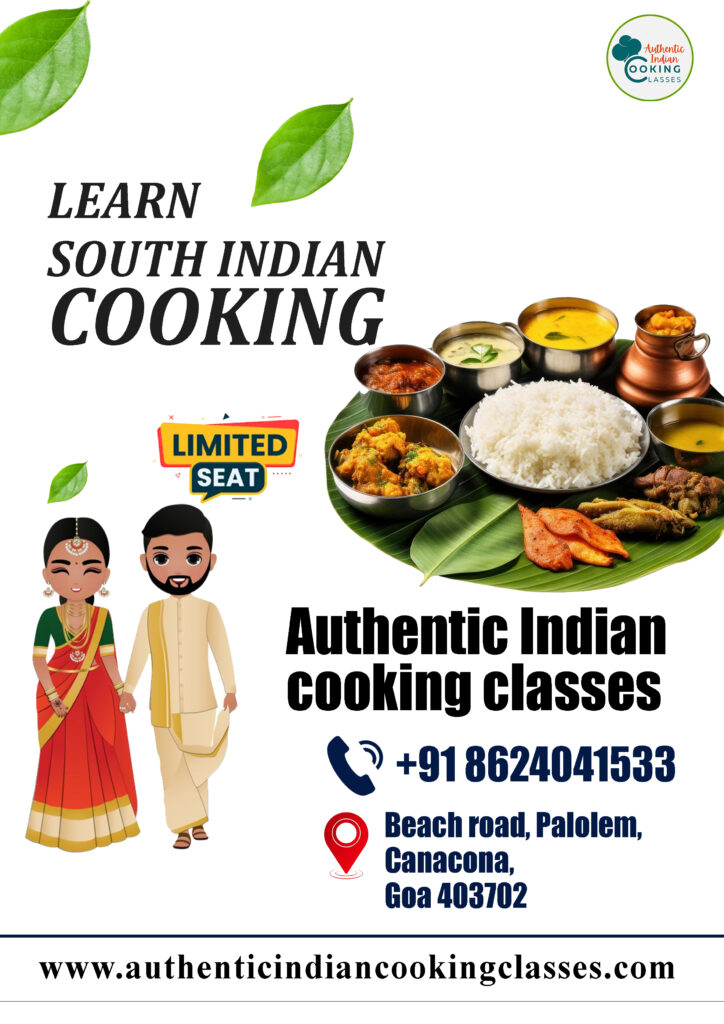 south indian cooking classes